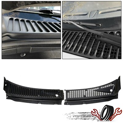 For Ford F-250 F350 F450 Excursion Windshield Wiper Vent Cowl Screen Cover Panel