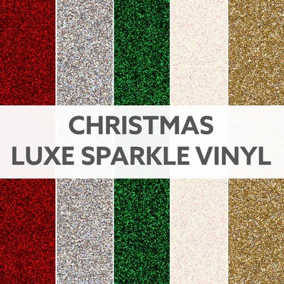Luxe Sparkle Vinyl Sheets - Christmas Bundle