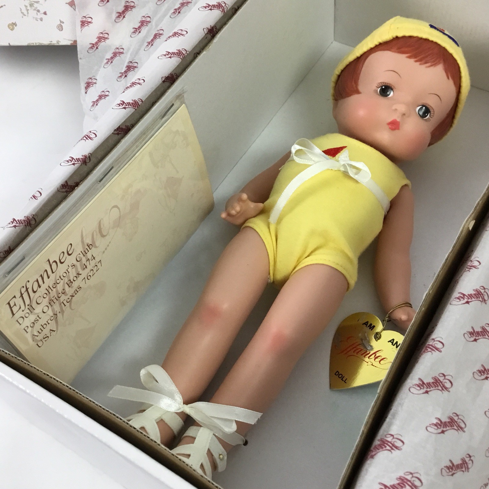 Effanbee Beachtime Basic Patsy Molded Doll In Original Box 12