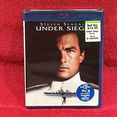 Under Siege (Blu-ray Disc, 2006, Widescreen) Brand New Sealed, Steven Seagal