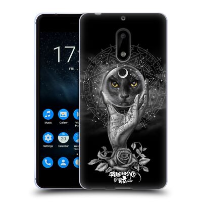 OFFICIAL ALCHEMY GOTHIC GRAPHIC ART SOFT GEL CASE FOR NOKIA PHONES 1