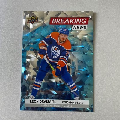 2024 Upper Deck Series 1 #BN-29 Leon Draisaitl Breaking News