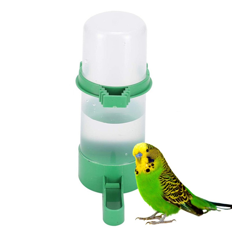 Water Dispenser Automatic Bird Feeder For Cage 2pcs Bird Fee