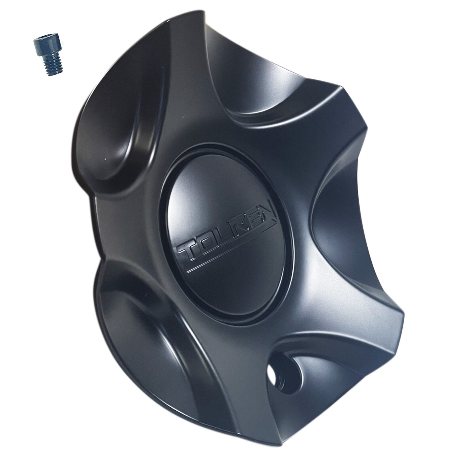 Touren Wheel Center Hub Cap Matte Black - 3190 18 Touren Wheel Center Hub Cap Matte Black - 3190 18