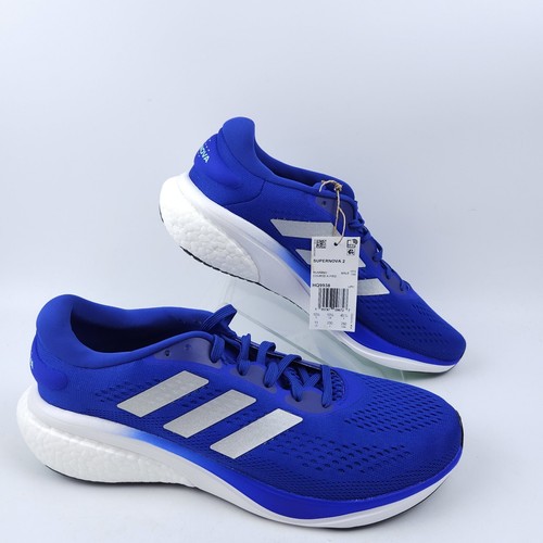 翼 Adidas Supernova 2.0 Mens Sz 11 Lucid Blue Silver Running