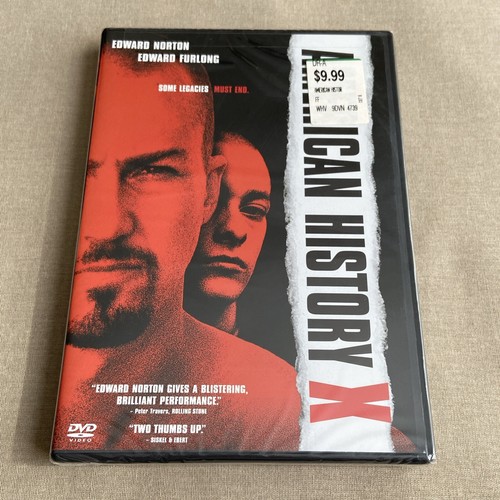 American History X (DVD 1998 NEW) Tragic Drama Racism Edward