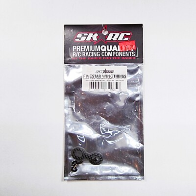 Sticky Kicks SKRC Five Star 1/10 Scale Carbon Fiber Wing Things -AE TLR SK3004