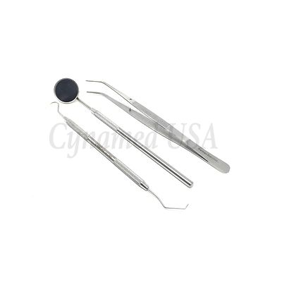 45 Instruments Basic Dental Set Mirror Explorer College plier German Grade