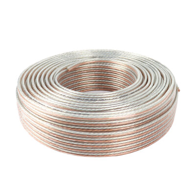 12 Gauge RV Car Home Audio Speaker Wire Lot 10 30 50 80 150 Feet Copper Clad CCA