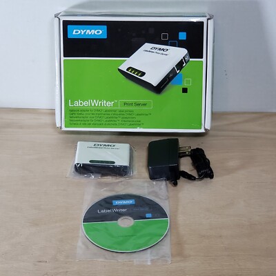 Dymo LabelWriter Print Server 1750630 New Open Box Made in Taiwan 