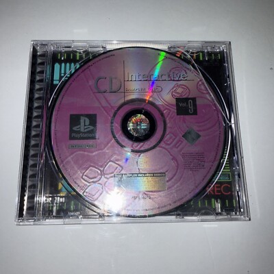 Cd Interactive Sampler Disc Vol.9 Demo Disc Sony Playstation 1 PS1 PSX Disc only