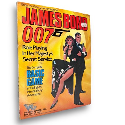 James Bond 007: Complete Basic Role Playing Game Book Victory Games (SC, 1983)