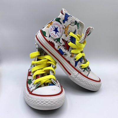 Dinosaur chuck taylors hotsell