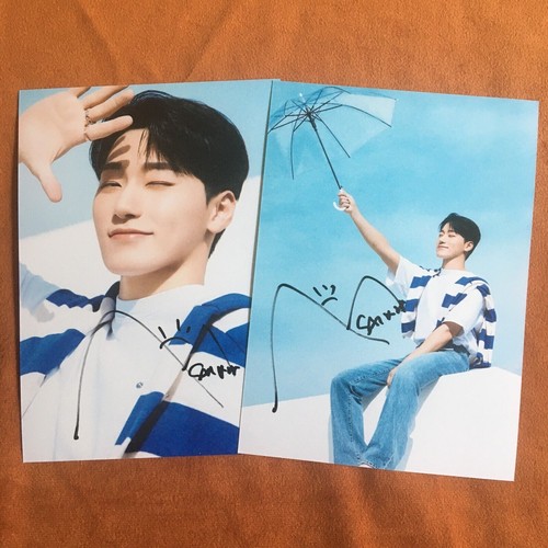 ATEEZ ateez SAN Autographed Signed Photo 5*7 K-POP Collection