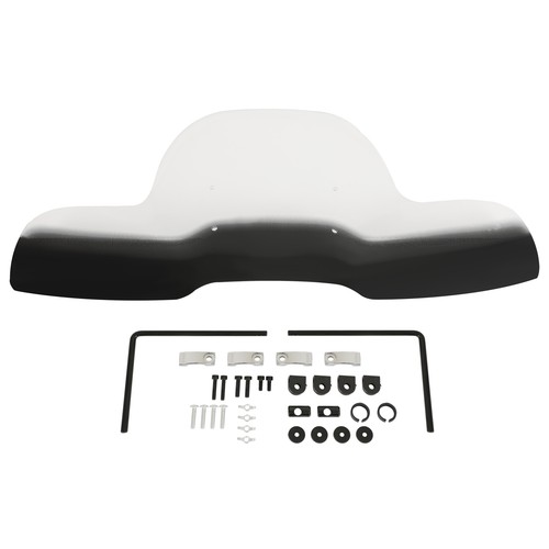 2-Tone ATV Windshield Windscreen For Polaris Arctic Cat CAN-AM Fourtrax Grizzly