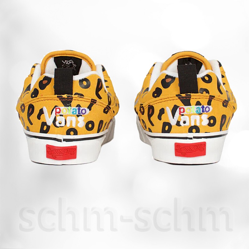 VANS WOMENS IMRAN POTATO X KNU-SKOOL VR3 LX LEOPARD SIZE 10