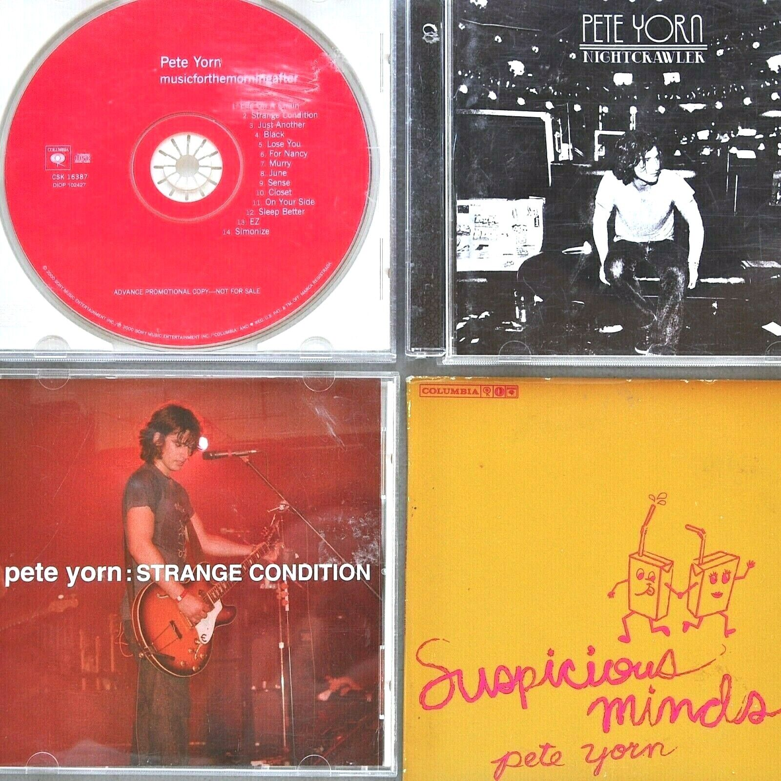 pete yorn bacl & fourth (直筆サイン入りCD!!) PETE YORN LIVE