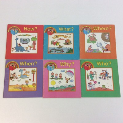 Troll Science Discovery Toys Question Book Vintage 1st 2nd Grade 6 Picture Lot