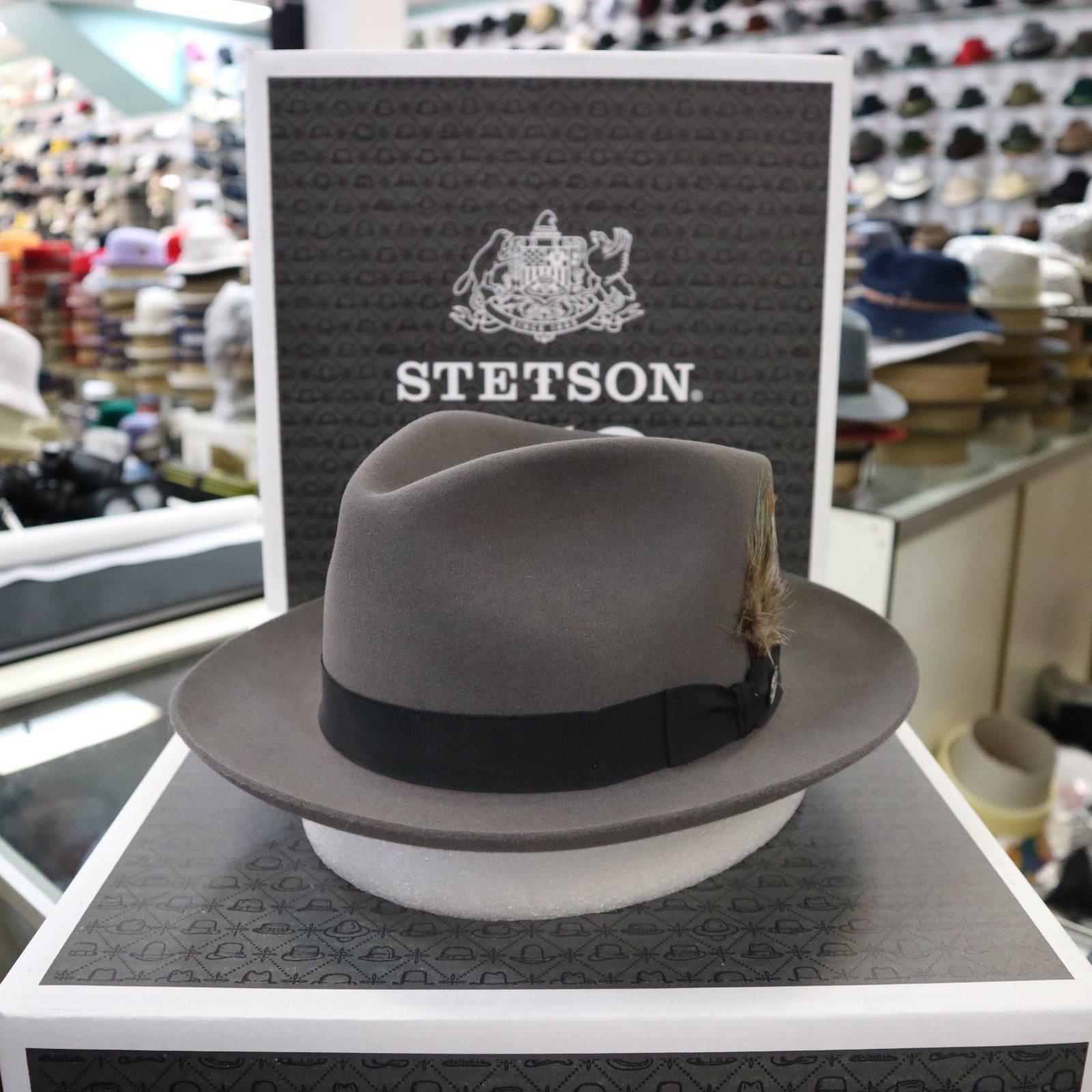 stetson chatham wool fedora hat