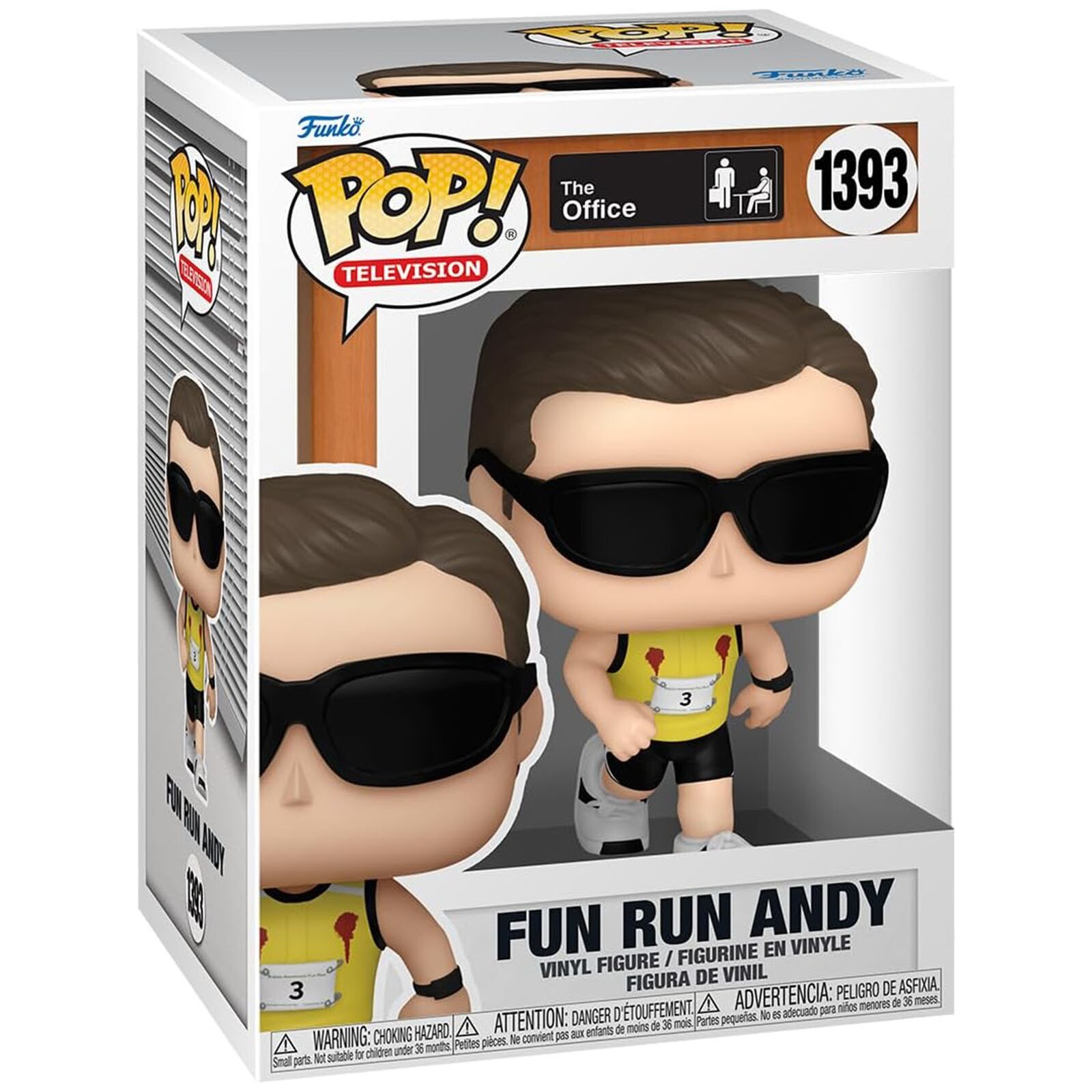 Виниловая фигурка Funko The Office POP Fun Run Andy НОВАЯ В НАЛИЧИИ