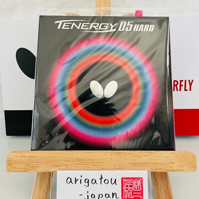 Butterfly Tenergy 05 HARD Table Tennis Rubber Sponge New Black or Red 2.1 or 1.9