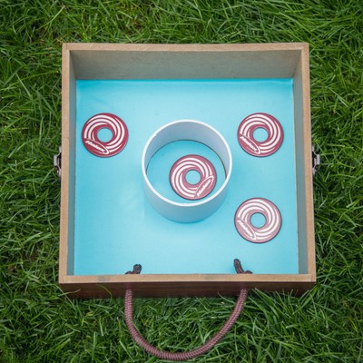 Halex Wood Washer Toss Game 2 Wooden Washer Toss Targets