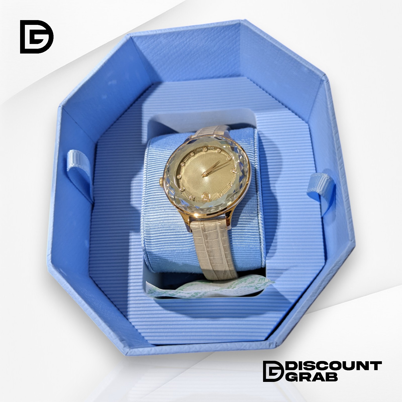 Swarovski Octea Nova Ladies Rose Gold-Tone Taupe Watch Swarovski Octea Nova Ladies Rose Gold-Tone Taupe Watch