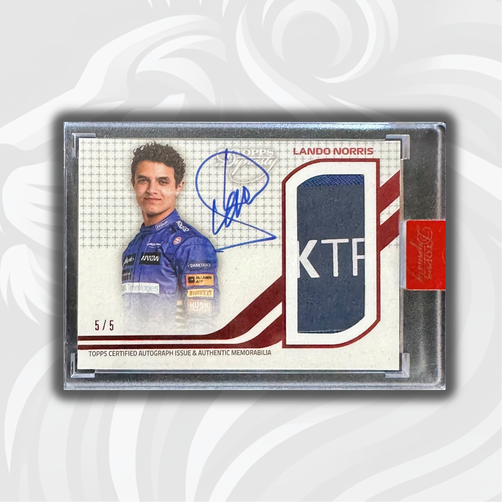 TOPPS F1 LANDO NORRIS ランド・ノリス 世界199枚限定 PSA 7 - 5/5 Lando Norris #199 - 2020 Chrome Sapphire Red