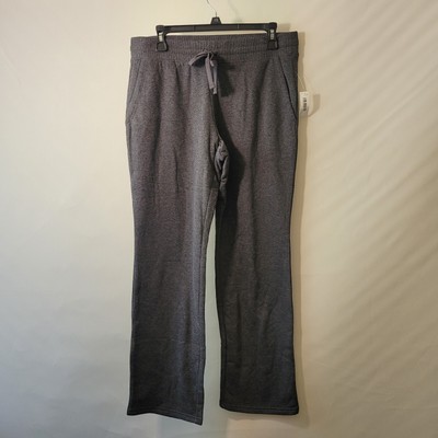 NWT Womens Amazon Essentials Fleece Sweatpants Activewear Athletic Size M Gray