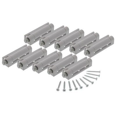 ToniTec Aufschraubband 10x Fensterscharnier weiß 75x20x14 mm Türband 40 kg