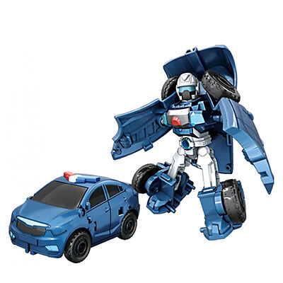 Transforming Robot Toys 2 In 1 Diy Deformation Vehicle Robot Car Kid Gift