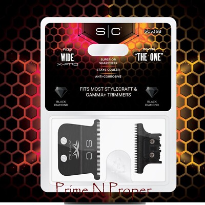 StyleCraft Black Diamond X-Pro Wide ''The One'' Trimmer Replacement Blade SC536B