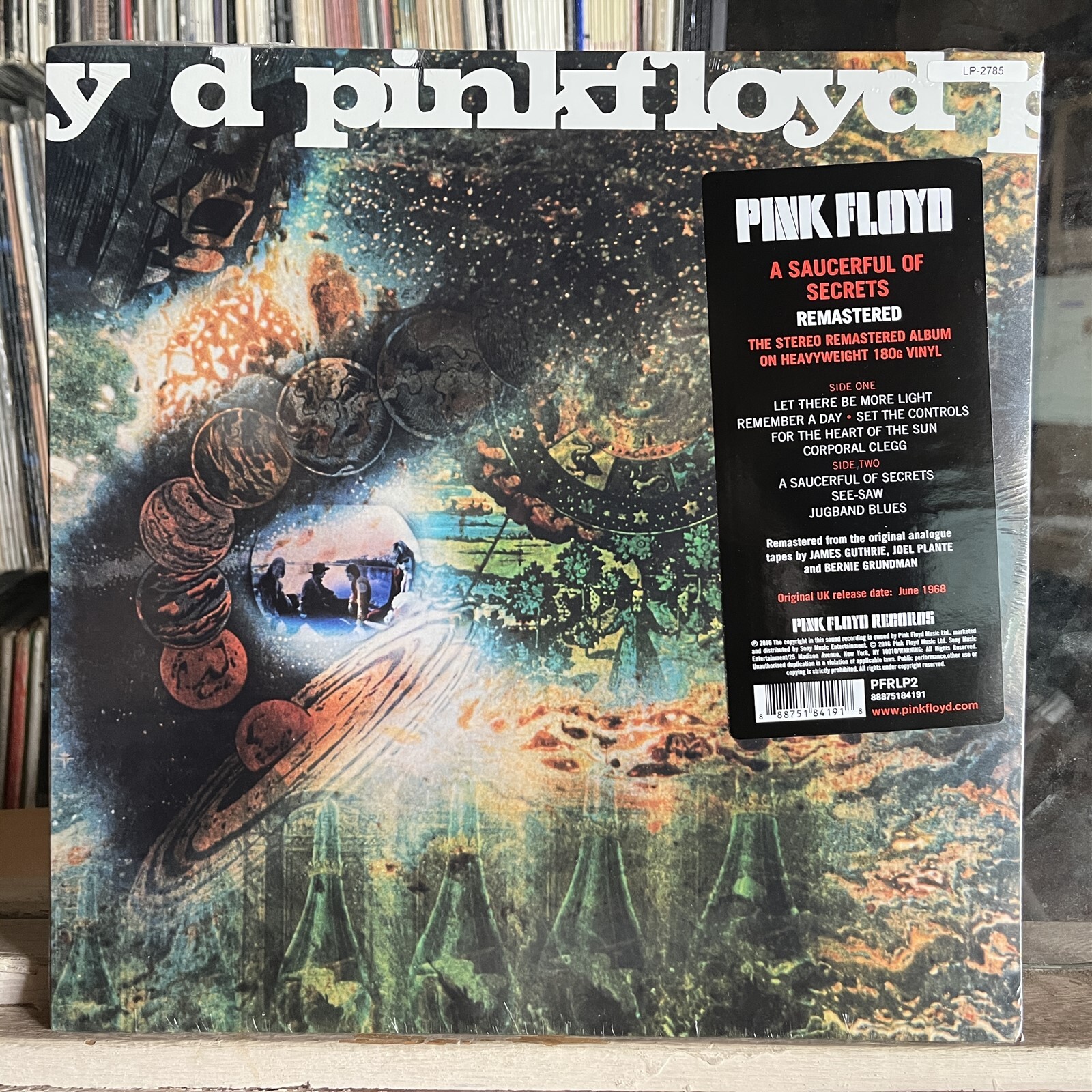 (レコード)pink floyd 「神秘」ASaucerfulofSecrets A Saucerful Of Secrets - YouTube
