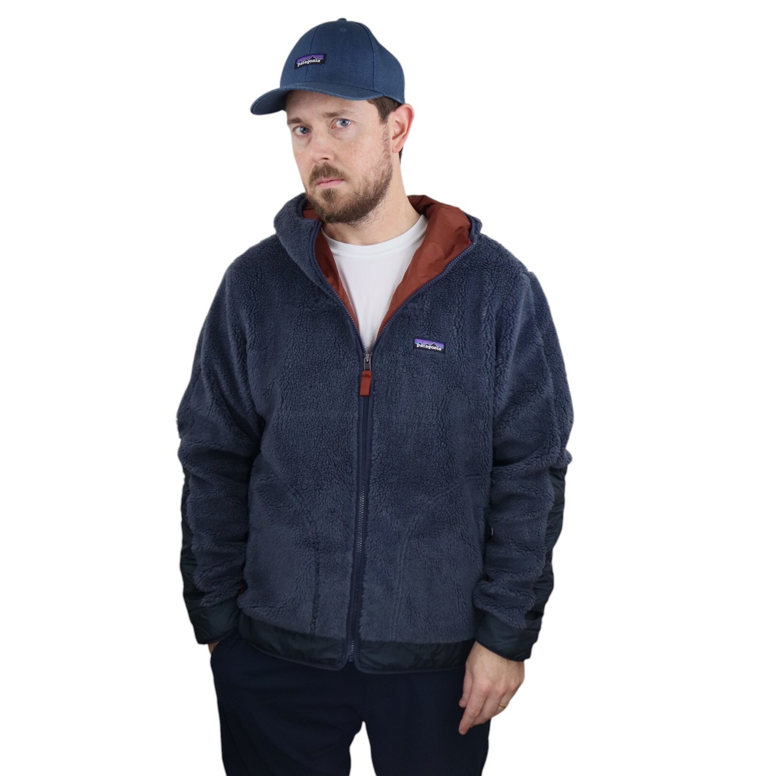 Patagonia Rhythm Wool Sherpa Retro-X Fleece Hoody Jacket Patagonia Rhythm Wool Sherpa Retro-X Fleece Hoody Jacket