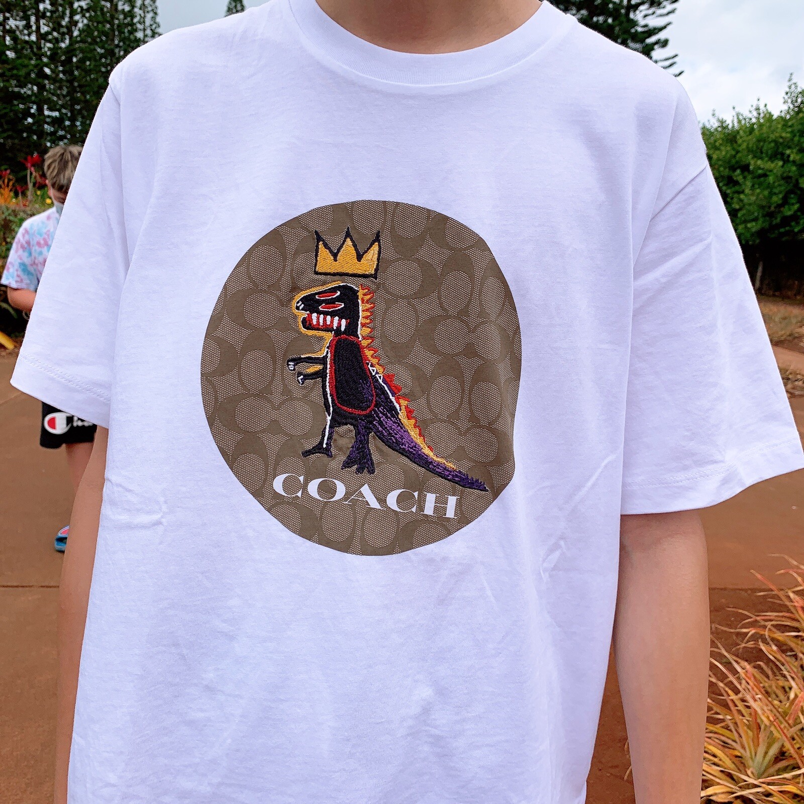 NWT Coach X men's Jean Michel Basquiat Signature T Shirt NWT Coach X men's Jean Michel Basquiat Signature T Shirt
