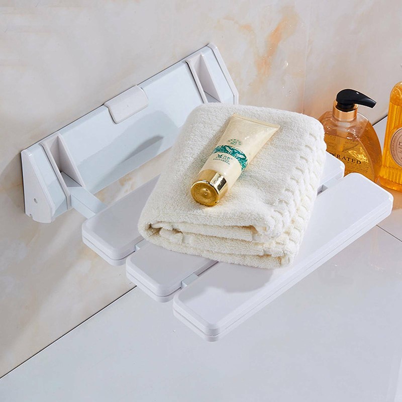 Klappbarer Duschsitz zur Wandmontage Dusch Klappsitz Dusch Hocker Duschhilfe	