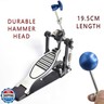 CashBeat Aluminum Alloy Bass Drum Pedal Beater - 19.5cm Length, Sturdy Hammer Head, Ideal Percussion Instrument Accessory for Enhanced Drumming Experience - Blue, 2 Pieces