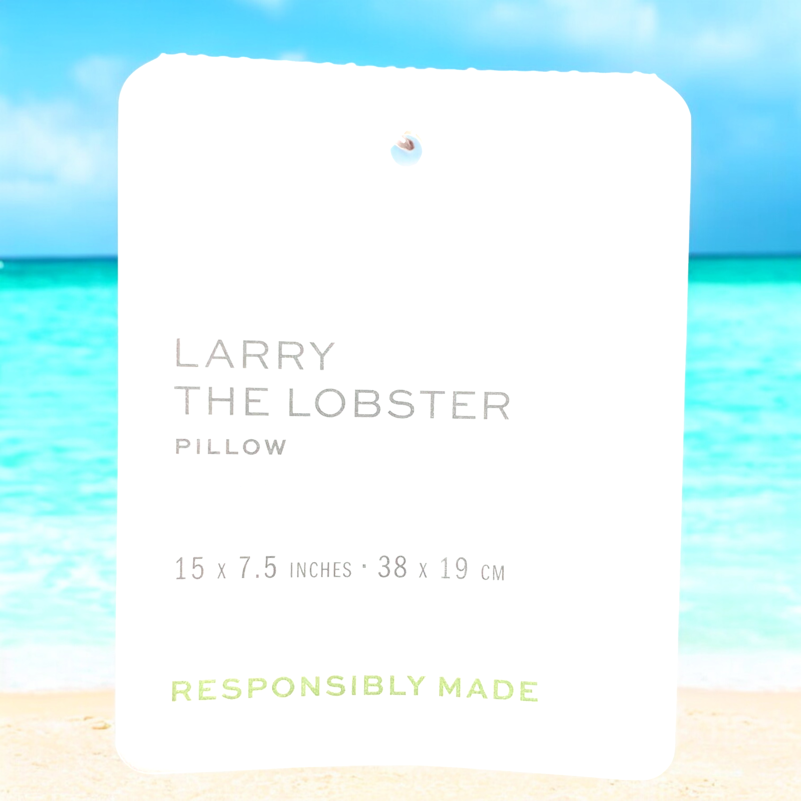 NWT Pottery Barn LARRY the LOBSTER Beachy Coastal Nautical Shaped Pillow NEW - Picture 7 of 10