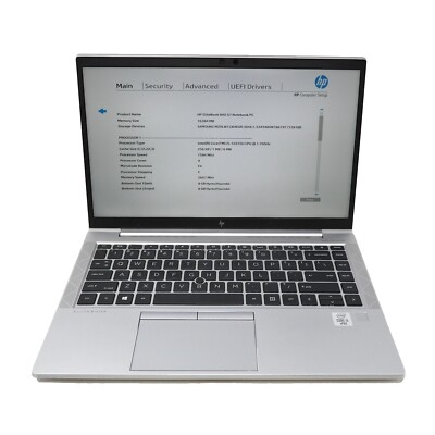 HP EliteBook 840 G7-Intel Core i5/i7 10th Gen. 16GB DDR4 128/256GB SDD No OS/AC