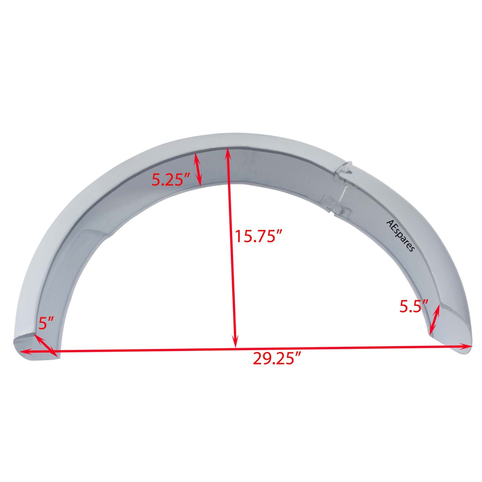 Horex Regina Rear Fender Mudguard Steel Primer Coated  