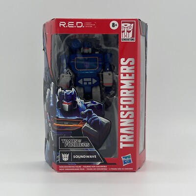 Hasbro Transformers R.E.D Robot Enhanced Design Soundwave Action Figure