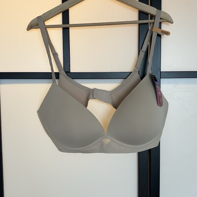 Maidenform 40DD Smart Zone Cups Wireless Convertible Bra Natural. NWT. FLAW~READ