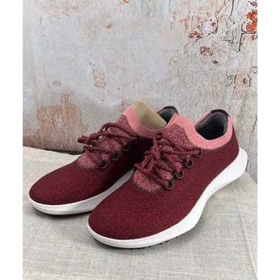 All Birds Sz 13.5 Men's Tree Dasher 2 Cushioned Insole Sneakers Burgundy NEW!!!