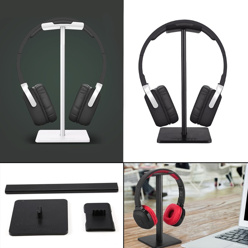Universal Aluminum Earphone Headset Holder Hanger Headphone Desk Foldable