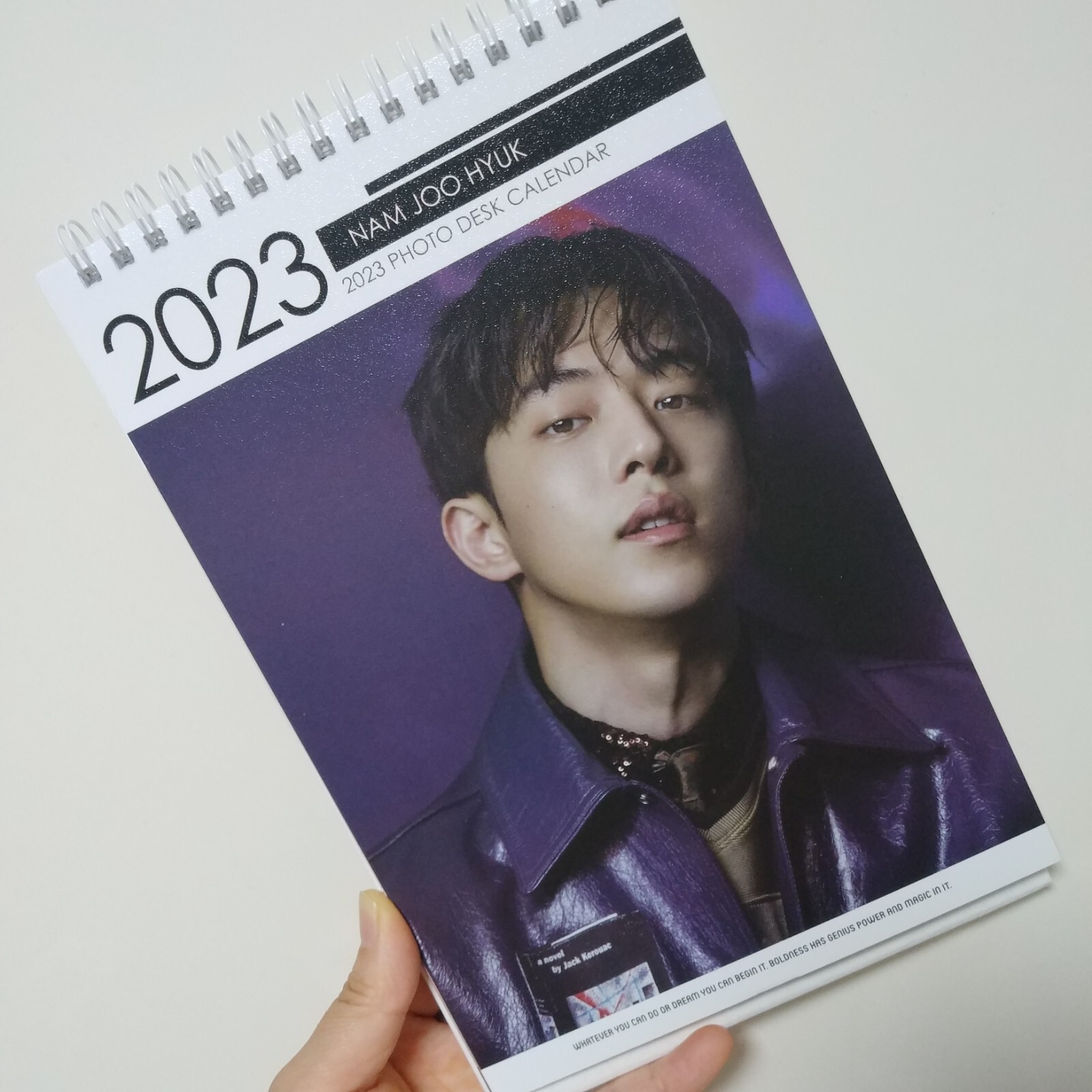 Nam Joo Hyuk Photo Desk Calendar 2023 2024 Calender Sticker Korean