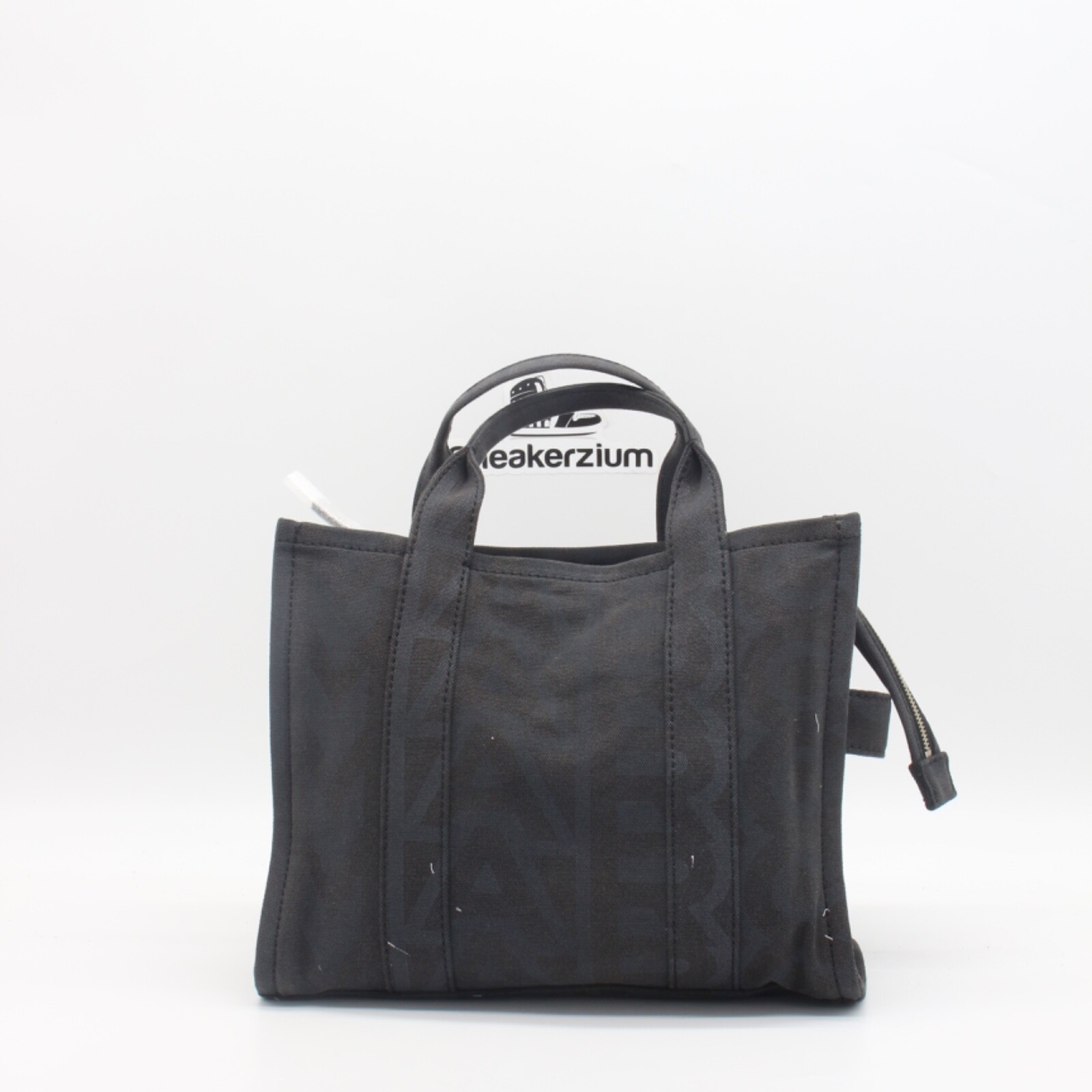 Сумка-тоут Marc Jacobs The Outline Monogram среднего размера, черная, НОВАЯ