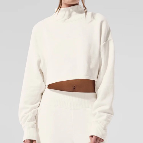 新品未使用　Alo Yoga 　Cropped Serenity Coverup Alo Yoga Cropped Serenity Coverup Ivory S | eBay