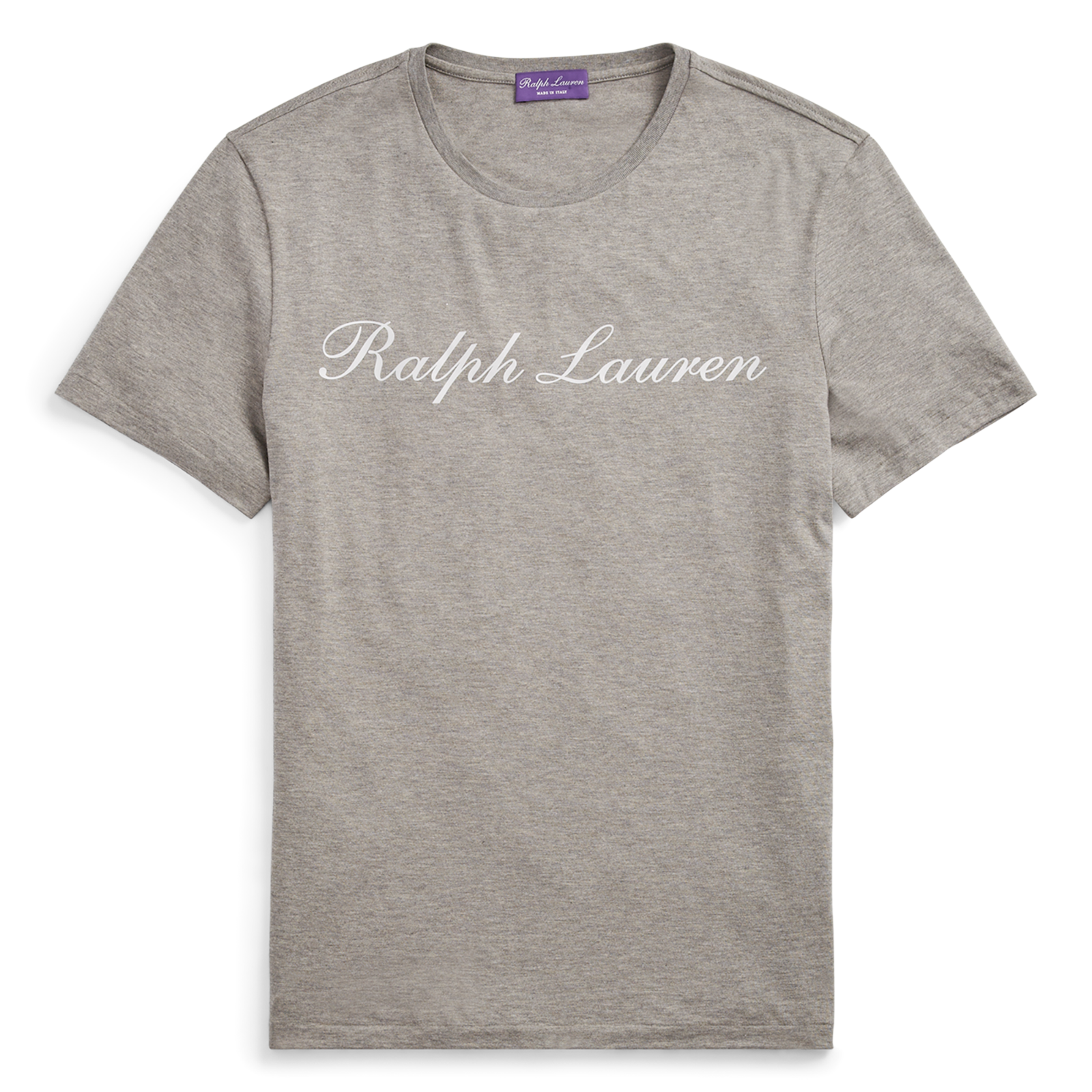 Ralph Lauren Purple Label Cotton Jersey Graphic Script T-Shirt New