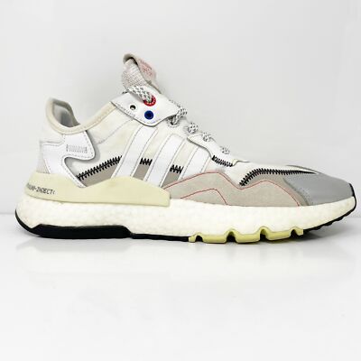 

Adidas Mens Nite Jogger EF5405 Белые кроссовки Кроссовки Размер 8, Белый, Nite Jogger