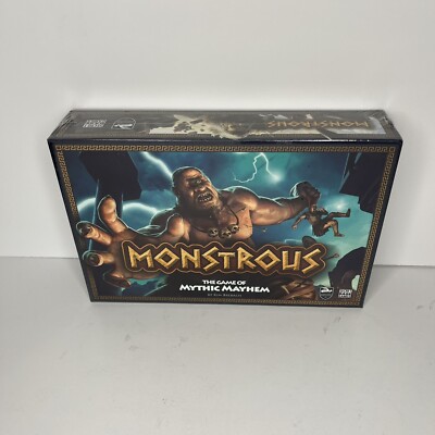 NEW Monstrous Mythic Mayhem Board Game Mythology Card Gods Monsters 